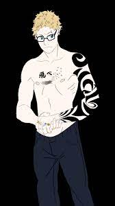 Nishinoya teaches the underclassmen how to receive properly. Punk Tsukishima Kei Of Haikyuu Elmnopp Illustrations Art Street