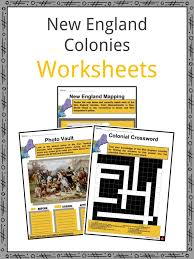 Pdf (282.48 kb) 13 colonies: New England Colonies Facts Worksheets Government Economy For Kids