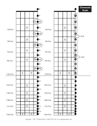 Chromatic Master Chart Pdf Pb Guitar Studios