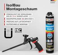 Isolbau B2 colla per materiali isolanti – 1 colla perimetrale da 750 ml per  piastre EPS e XPS – 1K schiuma adesiva PU per fissaggio e isolamento : ...