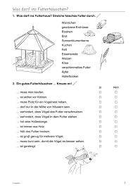 Ich vertraue ihr da voll und ganz und sie ist auch immer brav schlafen gegangen. Grundschule Unterrichtsmaterial Sachunterricht Natur Und Leben Tiere Im Winter Vogel Im Winter Futtern