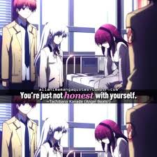 Ayato naoi quotes no matter what kind of past you had, don't lose sight of yourself. hideki hinata quotes. Anime Quotes Angel Beats Wattpad