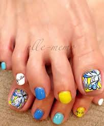 How to draw a stunning toe nail designs in 2020? 50 Pretty Toenail Art Designs Cuded