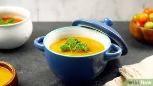 Pumpkin soup can be served warm or cold, but the smooth, strong flavor works best with other fall staples like butternut squash, apples and turkey. Creative Ways To Make Soup The Star Of A Dinner Party