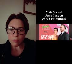 Jenny Slate Podcast about Chris