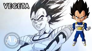 Comment Dessiner Vegeta Speed Drawing Vegeta Dessiner Vegeta Dessin Comment Dessiner