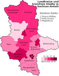 Die linke sozialsenatorin @ elkebreitenbach will mit übrigen impfdosen wohnungslose in notunterkünften schützen. File Saxony Anhalt 2016 Linke Svg Wikimedia Commons