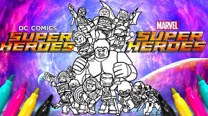 Facebook is showing information to help you better understand the purpose of a page. Marvel Dc Comics Superheroes Coloring Set Avengers Justice League Coloring Youtube