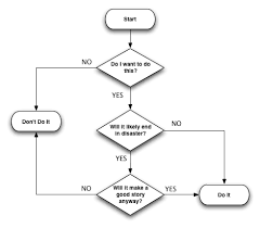 Decision Making Flowchart Funny Flow Charts Life