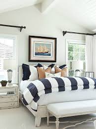 Classic Master Bedroom Design 6 Love This Classy Nautical Theme Home Bedroom Beach House Interior Home
