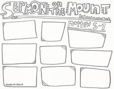 41 transparent png illustrations and cipart matching beatitudes. Sermon On The Mount Coloring Pages Religious Doodles
