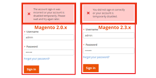Try command in case the account is locked php bin/magento admin:user:unlock. You Did Not Sign In Correctly Or Your Account Is Temporarily Disabled
