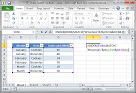 Index Match With Multiple Criteria Deskbright