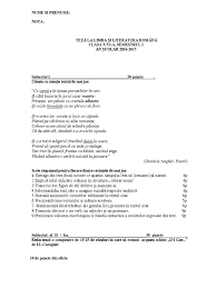 Articole din teza matematica clasa 5 sem 2 2017 scrise de profesor jitaru ionel. Teza 6 Sem 1