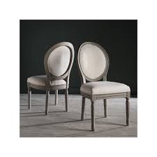 Safavieh Holloway Oval Side Chair 2 Piece Set In 2020 Dining Chairs Chic Dining Chairs Dining Chair Set