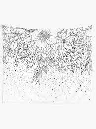 I need to get some longer screws so that the tapestry is 3d and even with the vintage windows, but it's still cute! Black And White Floral Tapestry Cheap Online