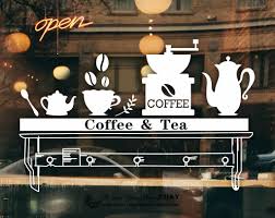 Check spelling or type a new query. Coffee Shop Cafe Window Sign Stickers Restaurant Graphic Decal Google æ¤œç´¢ Shop Window Stickers Cafe Window Sticker Sign