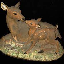 Check spelling or type a new query. Home Decor Porcelain Figurine Of A Deer With A Deer Mom With A Baby Deer Collectible Figurine Porcelain Animals Deer With A Cub Art Collectibles Sculpture Keyforrest Lt