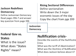 Ppt Jackson Redefines Democracy Define Jacksonian Democracy Powerpoint Presentation Id 2561001