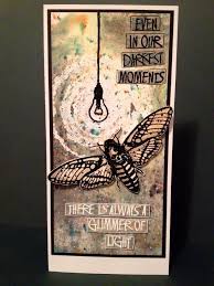 Created By Nicky Gilburt For Visible Image Glimmer Of Light Brushos Card Making Inspiration Cool Cards Kaisercraft Cards