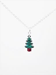 Swarovski Christmas Tree Necklace Crystal Holiday Pendant Etsy In 2020 Swarovski Christmas Tree Christmas Jewelry Swarovski Christmas