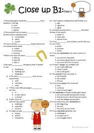 Everyday heroes does anyone know the answers to the this unit test pls langeage arts lesson 11: Close Up B1 Test Unit 7 Vocabulary Test English Esl Worksheets For Distance Learning And Physical Classrooms