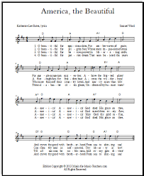 America The Beautiful Music Lessons Music For Kids Teaching Music