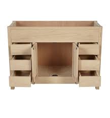 The unfinished bathroom vanities can be customized to have the desired attachments so that you can have all that you require with minimum of space consumption. Unfinished Bathroom Vanities For Rustic Bathroom Decoration