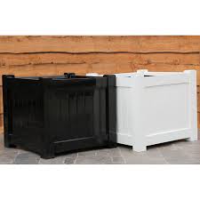 The small versailles planter is 15.7 (40 cm) high and 12.6 (32 cm) in width and depth. Grp Fibreglass Versailles Planter From Potstore Co Uk