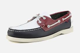 Sebago docksides portland crazyhorse brown boat sh $32 $130 size: Sebago Docksides Portland Tricolore Boat Shoes On La Botte Chantilly