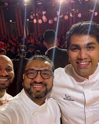We won The MICHELIN Guide Bib Gourmand for @khadak_ae This moment is a  little late in life but I am enjoying every bit of it. Thanks to the team  to make this