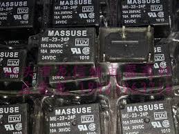 Massuse electric ltd, the head office is in hong kong and the factory is located in mainland. Used Relay Massuse Me 23 9p Me 23 24p 7520 1a 9v 24v 16a