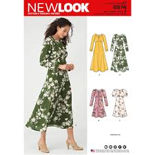 Substitute For The Anna Dress Purchase New Look 6574 Misses Dresses And Read Its Pattern Reviews Find Ot Sewing Dresses Dress Sewing Pattern Easy Sewing