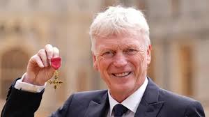 Everton manager David Moyes honoured with an OBE