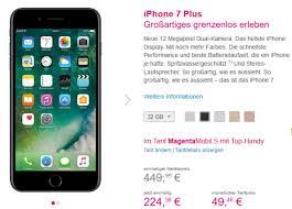 Telefon mobil apple iphone 7 32gb black telekom. Iphone 7 Plus Angebote Mit Telekom Magenta Mobil Vertrag