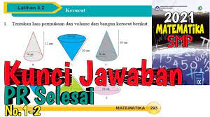 Tentukan luas permukaan dan volume bangun bola berikut. Latihan 5 2 No 1 2 Kerucut Matematika Kelas 9 Halaman 293 Semester 2 Youtube