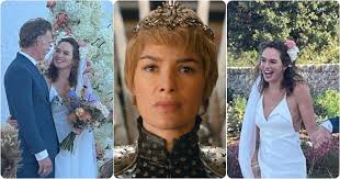 Cersei Has A New King! Game Of Thrones Star Lena Headey Marries Ozark's Mark  Menchaca In Italy