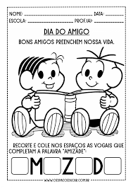 Dia da amizade julho 2, 2020. Dia Do Amigo Sugestoes De Livros Videos E Atividades Blog Espaco Educar