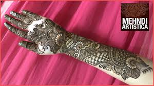 Raksha bandhan mehndi design simple mehndi design back hand arabic 2020 | mailanji alpona rakhi ke digain sharkara mailanji: Bridal Design Henna 2017 Mehndi Design For Hands By Mehndiartistica Youtube