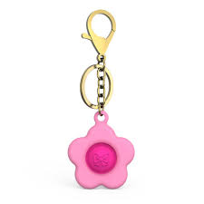 With 5 years export experiences, we have acquired a good knowledge about china toys industry. Key Chain Ring Push Pop Bubble Pop It Simple Dimple Fidget Toy Pink Body Flower Single Pink Round Button With Embossed Logo Wizzon