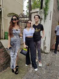 Jannat Zubair Rahmani, Ayaan Zubair and Anushka Sen spotted in Juhu