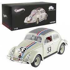 Herbie Goes to Monte Carlo Volkswagon Beetle 1:43 Scale Hot Wheels Elite  Cult Classics Die-Cast Vehicle