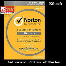 With norton device security we protect your devices against viruses and malware, and with our virus protection promise 2 should you get a virus we will help remove it on your devices or refund your money. Global Norton Security Premium For 10 Device 1 Year Global Product Code Ebay
