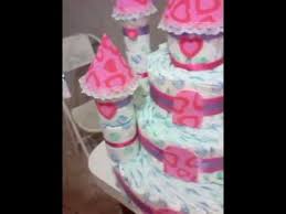 É simples, rápido, fácil e lindo de fazer! Castelo De Fraldas 2015 03 12 001 002 Youtube