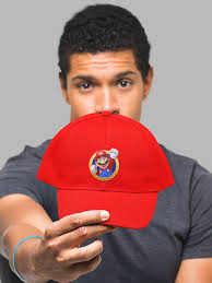 Logo Mario Ball Cap Super Mario Bros Mario Luigi Logo 2-Pack Men's Beret  Caps Multicolored