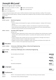 A fresher resume is the resume of a recent university graduate with little or no work experience. Electrical Engineering Resume Template For An Engineer Tips