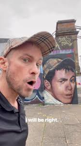 Big thanks to TapendTef for painting this mural of me doon the Clydeside.  Check it oot! #glasgow #scotland #clyde #graffiti