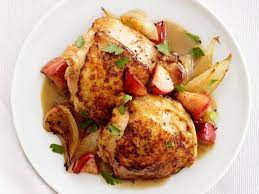 Honey Mustard Chicken And Apples Recipe Food Network Kitchen Food Network