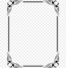 Black And White Frame Borders Design Png Image With Transparent Background Toppng Using seamless background patterns is a great way to give your layout, both web and for print, additional interest and depth. white frame borders design png image