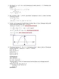 3x + y ≤ 20 titik potong sumbu x = (20/3, 0) titik potong sumbu y = (0, 20) a = 3 > 0 dan tanda pertidaksamaan ≤, maka arsiran ke arah kiri garis. Contoh Soal Persamaan Linear Kuadrat Dan Pembahasannya Berbagi Contoh Soal